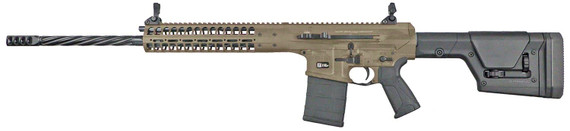 LWRC REPRMKIIR65CKF22SC R.E.P.R. MKII 6.5 Creedmoor 20+1 22 Black Nitride Spiral Fluted/Threaded Barrel, Flat Dark Earth Cerakote Integrated Rail Base Aluminum Receiver, Black Synthetic Magpul PRS Stock, Black Magpul+ Grip, Ambi, Rifle