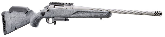 Ruger 46917 American Rifle Gen II Full Size 7mm PRC 3+1 20 Cobalt Cerakote Threaded Barrel, Pic Rail Steel Receiver, Gray Splatter Adj Synthetic Stock, Rifle