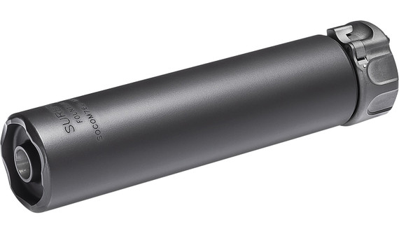 SureFire SOCOM762MINI SOCOM762-MINI2 7.62mm 1.50 in Diameter Black Aluminum/Stainless Steel
