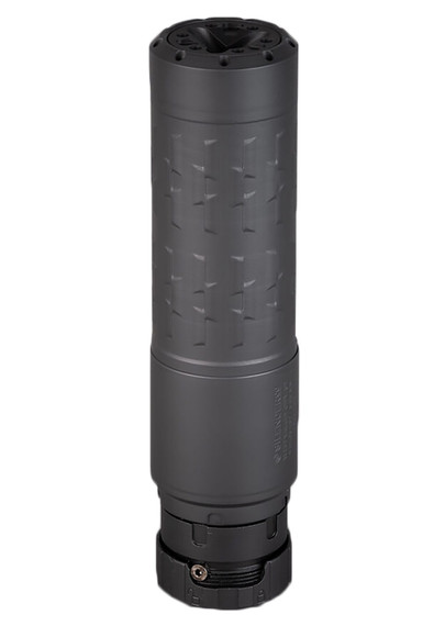 SilencerCo Velos LBP 556 Suppressor, 5.56 NATO, 5.98", Stainless Steel/Inconel, Black, SU5059