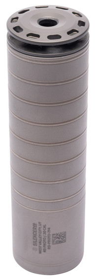 SilencerCo Scythe-Ti Suppressor, 5.56 NATO to .300 RUM, 6.16 ", Titanium, Single-Port Anchor Break, Black, SU5328