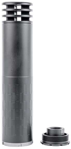 SilencerCo Omega 300 DT Suppressor, 5.56 NATO to .300 WM, 6.98", Colbalt/Inconel/Stainless/Titanium, Black, SU5400