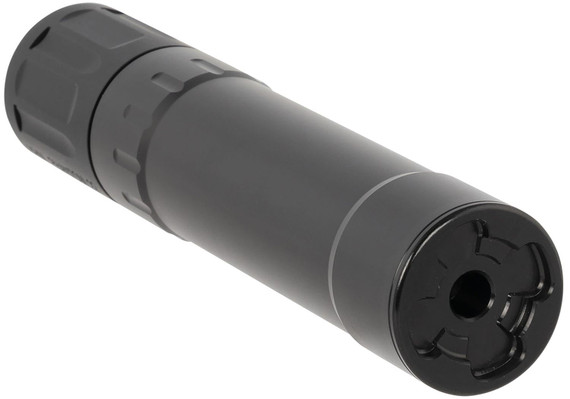 Yankee Hill Phantom Suppressor 22 Cal 114dB NRR 1.1 in D Matte Black Aluminum/Stainless Steel 1/2 in-28 tpi, 4380