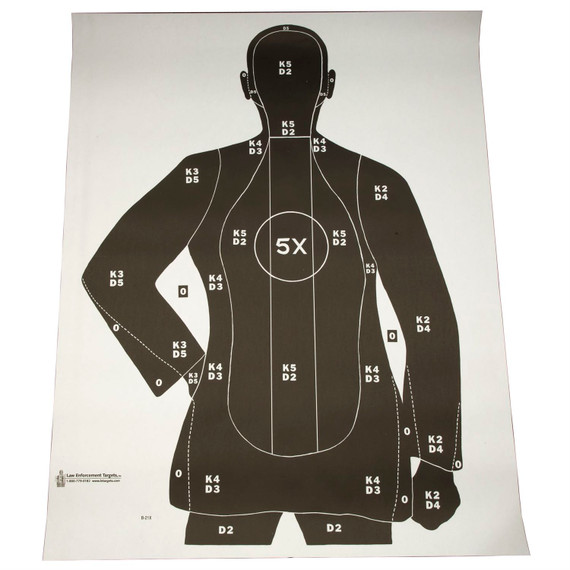 Action Target B-21X BLACK-100