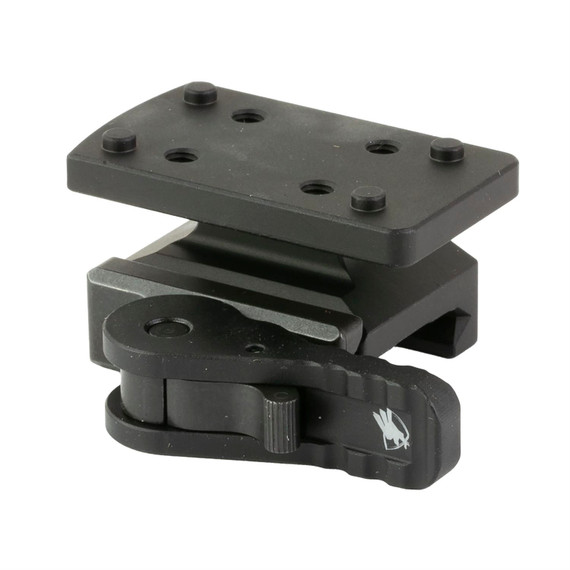 American Defense Mfg. Lightweight TR, Quick Detatch Mount, Co-Witness, RMSc Footprint, Anodized Finish, Black AD-TR-LW-10-STD