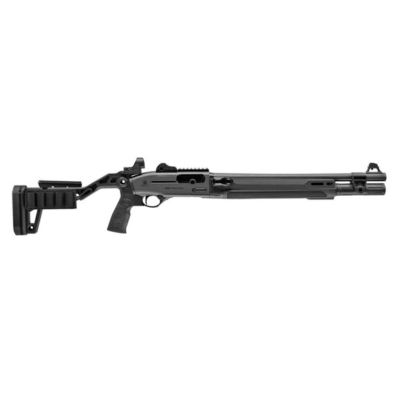 Beretta 1301 Tactical Mod 2, Semi-auto Shotgun, 12 Gauge, 3 in Chamber, 18.5 in Barrel, Anodized Finish, Black, Adjustable Chisel Stock, M-LOK Forend, Improved Cylinder, Ghost Ring Sight, 7 Rounds J131M2PC18