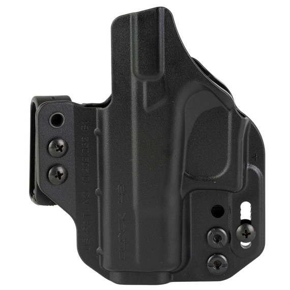 Bravo Concealment Torsion, IWB Concealment Holster, Waistband Clips, For Glock 42, Right Hand, Black, Polymer BC20-1033
