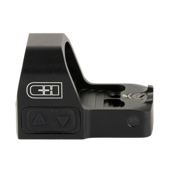 C&H Precision EDC, Reflex Sight, 3 MOA Red Dot, CNC Machined One Piece Aluminum Housing, 50,000 Hour Battery Life, Matte Finish, Black RD-EDC-RD-RMSC