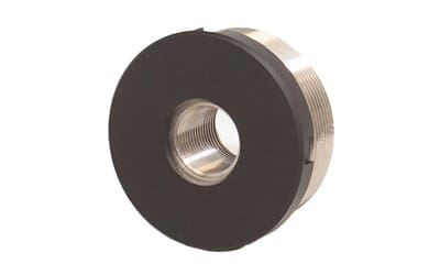 Energetic Armament Direct Thread Adapter, 5/8-24 Direct Threads, 1.375x24 Suppressor Threads, Titanium, Cerakote Finish, Black EA21