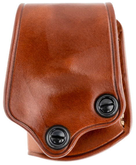 Galco YAQ212 Yaqui OWB Tan Leather Belt Slide Fits 1911 Fits 3-5 in Barrel Right Hand, Holster