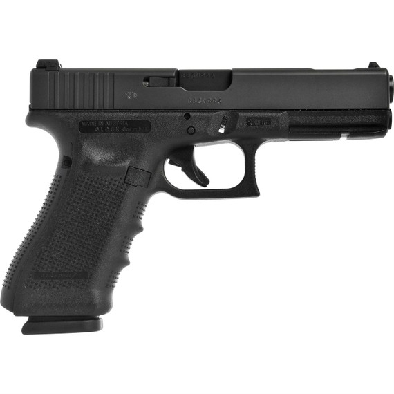 Glock 31C, GEN 4, Semi-auto, Striker Fired, Full Size, 357 Sig, 4.49 in, Black, 15 Rounds, 3 Mags, Fixed Sights, Polymer, Matte PG3159203