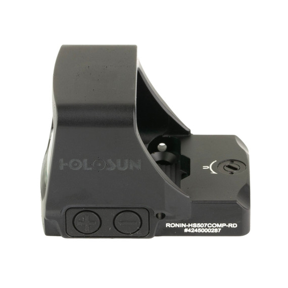Holosun Technologies Ronin 507 COMP, Red Dot, Non-Magnified, Multi-Reticle System (MRS), 32 MOA Circle and 2 MOA Dot, Anodized, Black RONIN-HS507COMP-RD