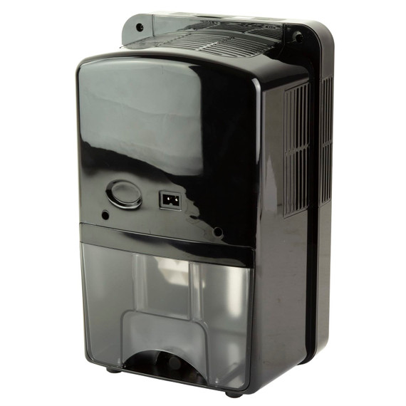 Lockdown auto Dehumidifier, auto Humidity Control, 1.5 Liter Tank Capacity, For Small to Medium Sized Rooms, Black 1117251