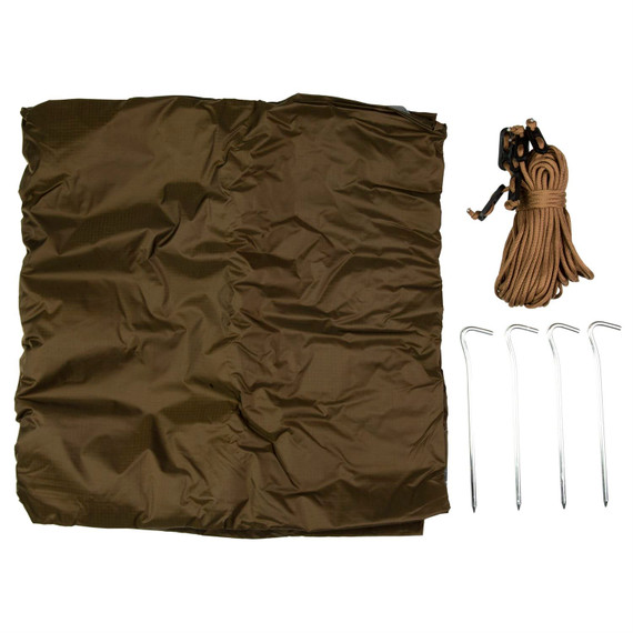 Pathfinder Nylon Tarp, Earth Brown PFNTB-108
