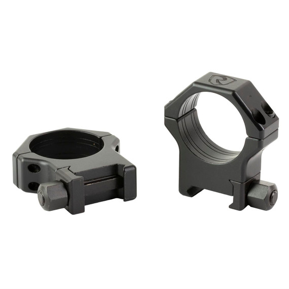 Riton Optics Contessa, 30mm Picatinny Rings, Hardened Steel, 12mm Height, Black XRC3012S23