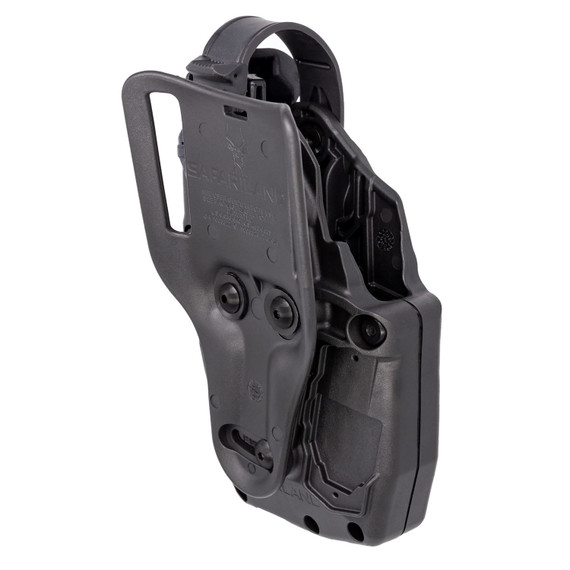 Safariland Vault, OWB Paddle Holster, For Glock 17/19 w/TLR1, Laminate Construction, Black, Right Hand 1333891