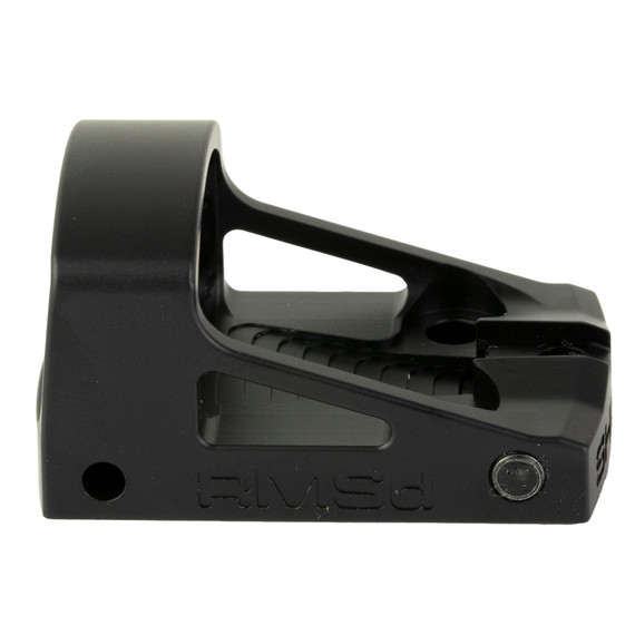 Shield Sights Reflex Mini Sight D, Red Dot Sight, Non Magnified, Fits RMS Footprint, 4MOA Dot, Black RMSD-4MOA-GLASS