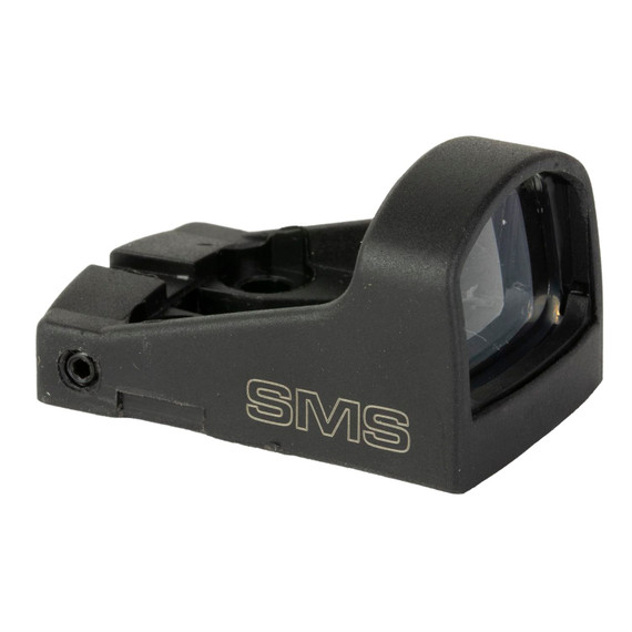 Shield Sights SHIELD Mini Sight, Glass Edition, Red Dot Sight, Non Magnified, SMS Footprint, 2 MOA, Black SMS-2MOA-POLY