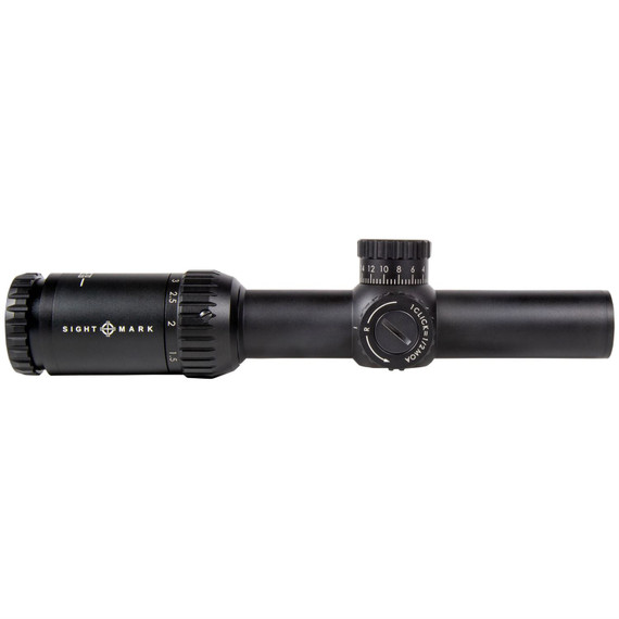 Sightmark Core TX 2.0, Rifle Scope, 1-4X Magnification, 24MM Objective, 30MM Main Tube, AR556 Reticle, Matte Finish, Black SM13120AR556