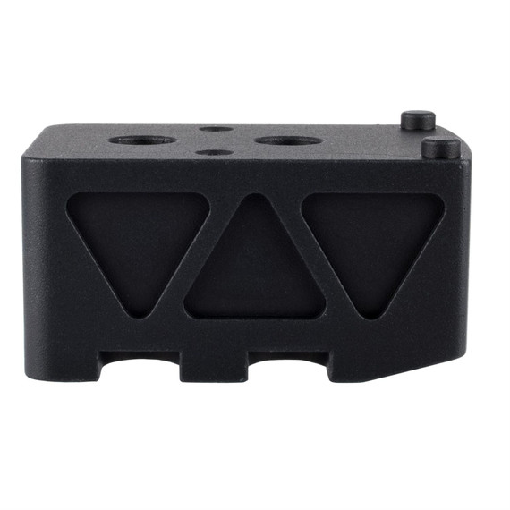 Trijicon Accessory Ring Plate, High Mount, Q-Loc, Fits Trijicon RMR, Anodized Finish, Black AC32119