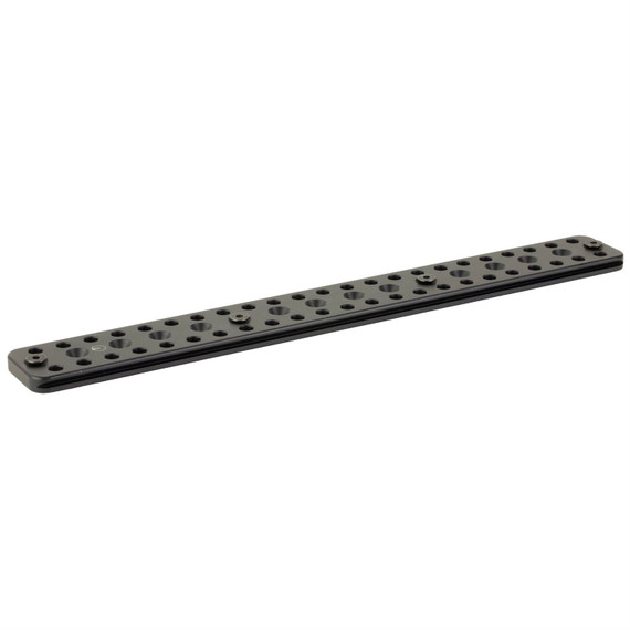 Ultradyne USA UD Arca Dynalock Rail, MLOK Compatible, 12.45 in Long, 8.4 oz, Aluminum Construction, Anodized Finish, Black UD20083