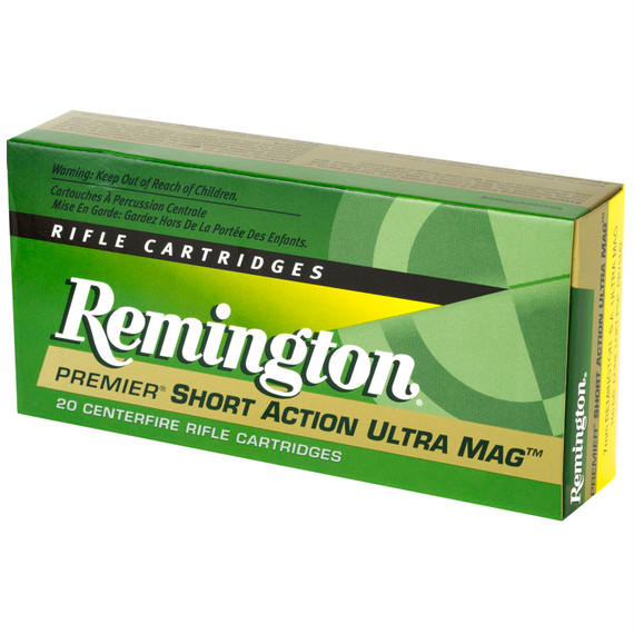 Remington Core Lokt, 7MM Short Action Ultra Magnum, 150 Grain, Pointed Soft Point, 20 Round Box 27874