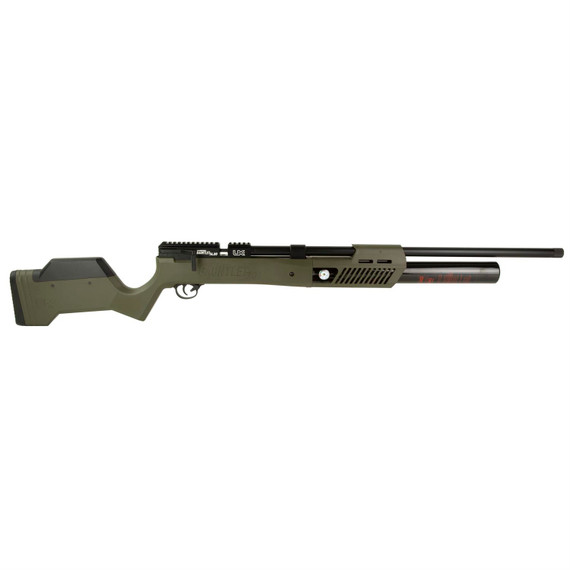 Umarex Gauntlet SL30, PCP Air Rifle, .30 Cal Pellet, 28.5 in Barrel, 1000 Feet Per Second, Matte Finish, OD Green, Synthetic Stock with Adjustable Cheek Riser, 7 Round Capacity 2254834