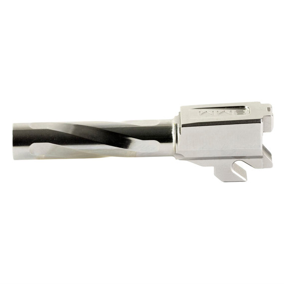 Zaffiri Precision Pistol Barrel, 9MM, 3.8 in, Stainless Finish, Silver, Fits Sig P320 Compact ZP.320BSS