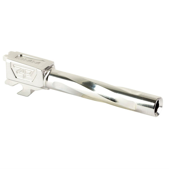 Zaffiri Precision Pistol Barrel, 9MM, Stainless Finish, Silver, Fits Sig P320 Full Size ZP.320FBSS