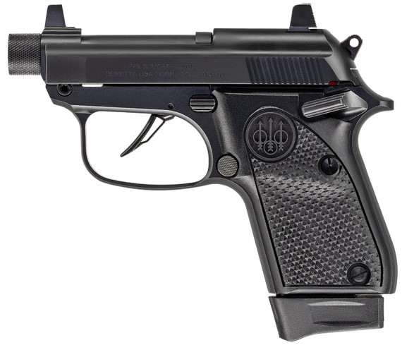 Beretta J30X32R8TB 30X Tomcat Do It Yourself Micro-Compact Frame 32 ACP 8+1 2.80 Black Nitride Threaded Tip-Up Barrel, Black Bruniton Serrated Steel Slide, Black Aluminum Frame w/Beavertail, Black Textured Grip, Pistol