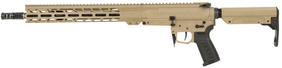 CMMG 76AED0ACT Resolute MK47 7.62x39mm 30+1 14.30 Black Nitride Medium Taper Threaded Barrel, Coyote Tan Cerakote Pic Rail Aluminum Receiver, EML 15 M-LOK Handguard, Coyote Tan Synthetic CMMG 6 Position RipStock, Zeroed Drop-In Trigger, Rifle
