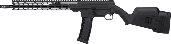 CMMG 94AC80FAB Dissent BR4 *CA Compliant 9mm Luger 10+1 16.10 Black Nitride Threaded Barrel, Black Armor Cerakote Pic Rail Aluminum Receiver, Magpul SGA Black Poly Stock, Rifle