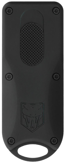 CobraTec Knives CTOTFBOBLK Bottle Opener Black Aluminum/Stainless Steel
