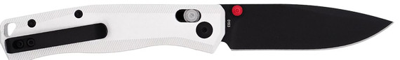 CobraTec Knives CTRGTSIL Regent EDC 3.25 Flip Open Plain Black TiCN S35VN Blade, 4.25 Silver Aluminum Handle, Knife