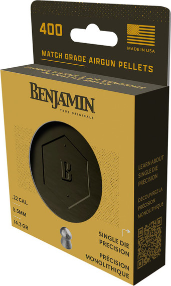 Crosman BD22 Match Pellet Domed 22 Lead 200 Pellets