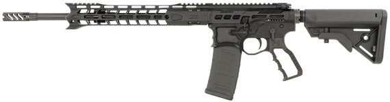 Watchtower Firearms BDRX15M55616BLK BDRX-15 5.56 NATO 30+1 16 in Black Nitride Threaded Barrel, Black Anodized Picatinny Rail, Aluminum Receiver 15 in M-LOK, Handguard Black Synthetic B5 Bravo Stock, F1 Skeletonized Grip, Rifle