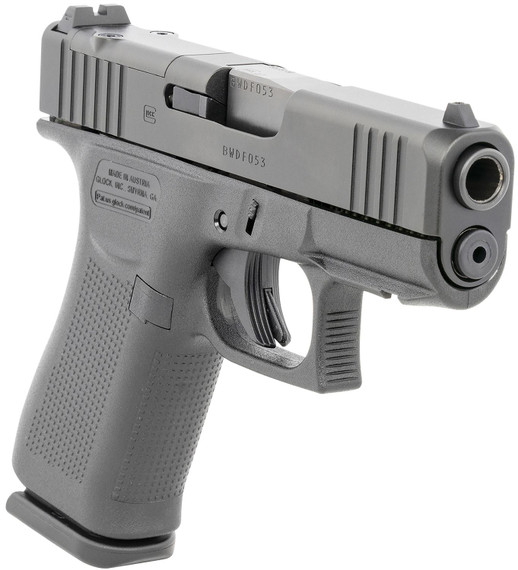 Glock PX4350204FRMOSMM G43X MOS Miami Mingo Sub-Compact Frame 9mm Luger 10+1 3.41 Black GMB Barrel, Black w/Pink Flamingos MOS Cut/Serrated Steel Slide, Black w/Pink Accents Poly Frame w/Pic Rail, Black Textured, Ambi, Pistol