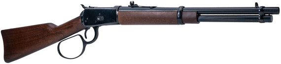 Heritage Mfg H92357161 92 Ranch Hand 38 Special +P/357 Mag 8rd 16.50 Black Polished Steel Barrel, Black Polished Alloy Steel Receiver, Fixed Hardwood Stock, Rifle