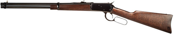 Heritage Mfg H92357201 92 Ranch Hand 38 Special +P/357 Mag 10rd 20 Black Oxide Steel Barrel, Black Oxide Receiver, Fixed Hardwood Stock, Rifle