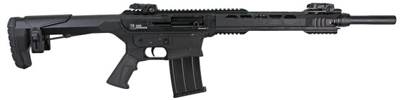 Iver Johnson STRYKER1 Stryker 1 12 Gauge Semi-Auto 5+1 20 Black Steel Barrel, Black Pic Rail Receiver, Adj Cheekrest Black Synthetic Stock, Shotgun