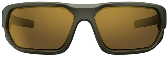 Magpul MAG114513152030 Radius Eyewear Bronze Gold Lens OD Green Frame