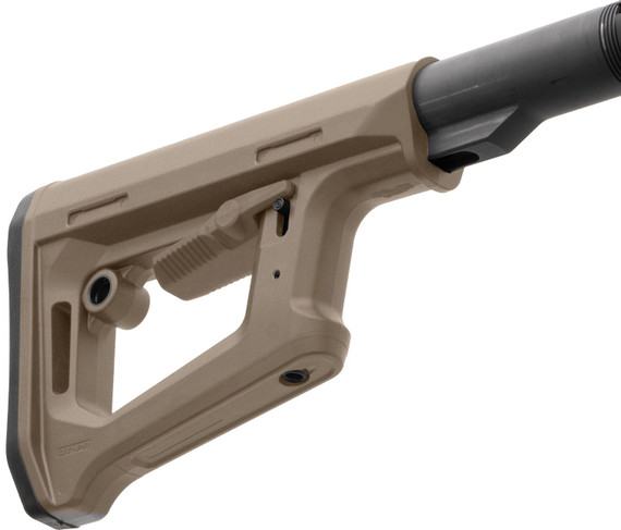Magpul MAG1447FDE DT-PR Carbine Stock FDE Fits AR10/AR15/M4/M16/M110/SR25