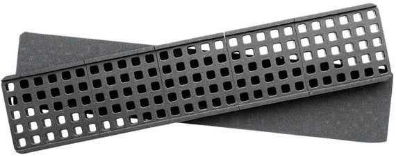 Magpul MAG1457BLK DAKA Grid Organizer Black Polypropylene