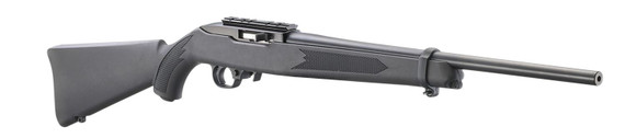 Ruger 31210 10/22 Carbine 22 LR 10+1 18.50 Satin Black Alloy Steel Barrel, Satin Black Pic Rail Steel Receiver, Black Synthetic Fixed Stock, Rimfire Rifle