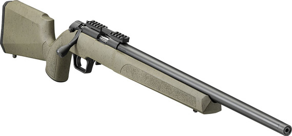 Springfield Armory BART92022GBW Model 2020 Rimfire Target Full Size 22 LR 10+1 20 Matte Blued Heavy Threaded Barrel, Pic Rail Carbon Steel Receiver, OD Green w/Black Webbing Synthetic Fixed Stock, Right Hand, Rimfire Rifle