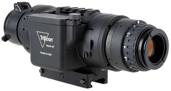 Trijicon EO REAP244 Reap-IR 24-4 Thermal Matte Black 1.2-9.6x 24mm Multi Reticle 1x-8x Zoom 640x480, 12 Microns, 60Hz Resolution