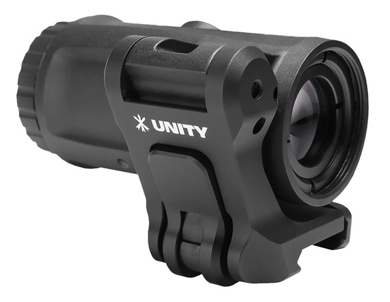 Unity Tactical LLC FSTM4B FAST FTC 4X Magnifier Black Anodized