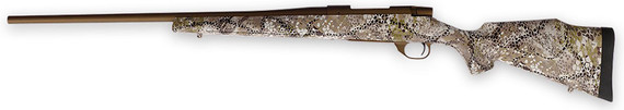 Weatherby VAP65CMR2T Vanguard Badlands 6.5 Creedmoor 4+1 22 Burnt Bronze Cerakote #2 Threaded Barrel, Drilled & Tapped Steel Receiver, Badlands Approach Camo Monte Carlo w/Raised Comb Synthetic Stock, Rifle