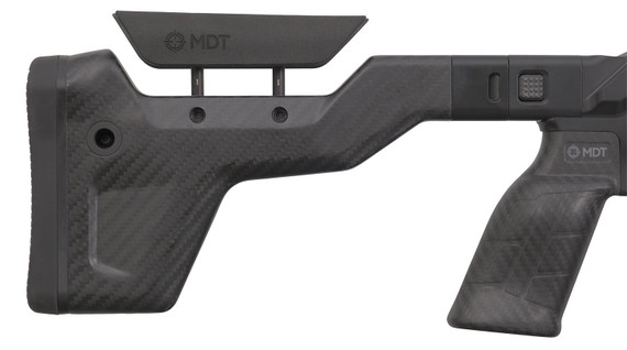 Weatherby 3WAMC300NR4B 307 Alpine MDT Carbon 300 Win 3+1 22Carbon Fiber BSF Threaded Barrel, Carbon Gray Cerakote Pic Rail Steel Receiver, Arca Rail Forend, MDT HNT26 Black Carbon Fiber Stock & Black Carbon Fiber Grip, Rifle