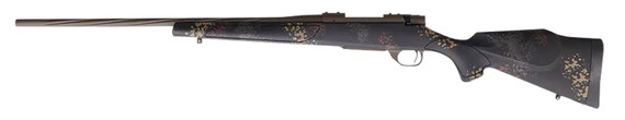 Weatherby VTA306SR2T Vanguard Talus Full Size 30-06 Springfield 5+1 22 Patriot Brown Cerakote #2 Fluted/Threaded Barrel & Drilled & Tapped Steel Receiver, Black w/Rust Brown, Smoke & Stone Sponge Monte Carlo Synthetic Stock, Rifle